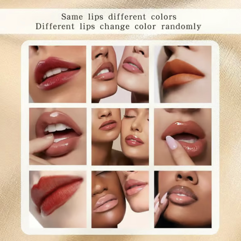 ✨Niebrudząca pomadka, która zmienia kolor💄 Natychmiastowy kolor po nałożeniu!💋