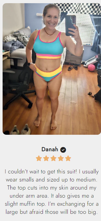 🔥🎁Nowość: 50% RABATU🔥🌼 Trzyczęściowy sportowy komplet bikini z nylonu w blokach kolorystycznych – wysoki stan z efektem wyszczuplającym brzuch 👙