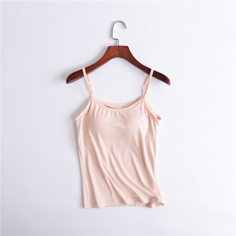 【S-6XL】👙Seksowny podkoszulek z wbudowanym biustonoszem