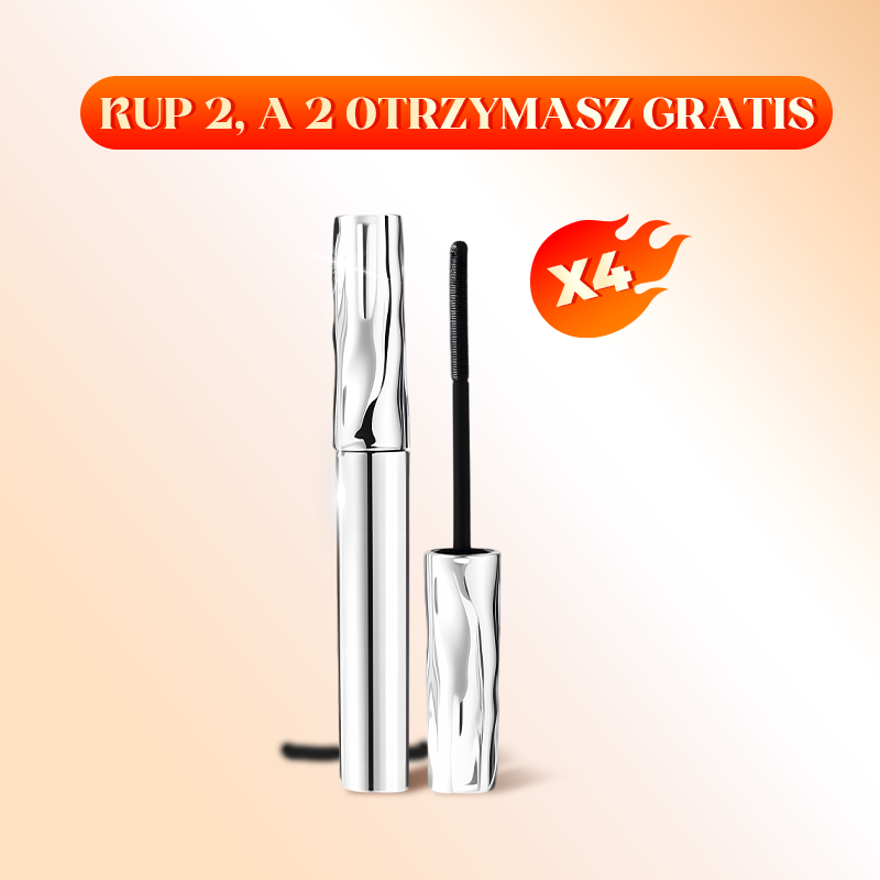 【✨1 + 1 gratis】Wodoodporny tusz do rzęs z włóknami