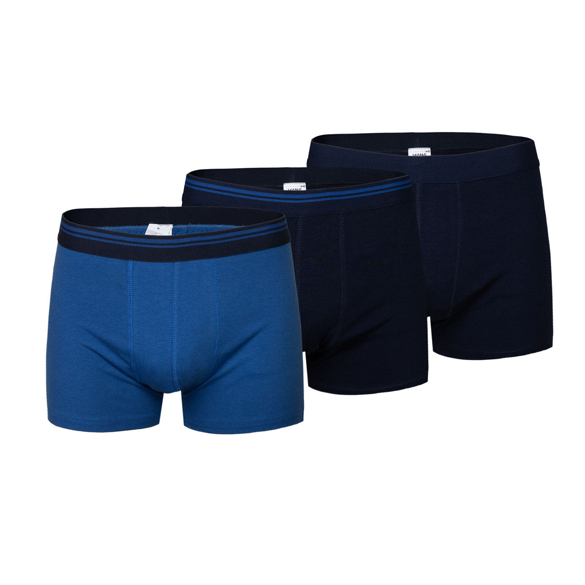 KOMFORTOWA MĘSKA BIELIZNA BAWEŁNIANA - 3 W ZESTAWIE - MAXWEAR