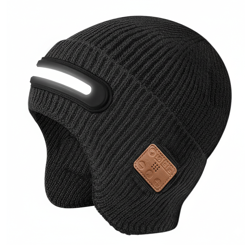 Ładowana Czapka z Diodami LED i Bluetooth