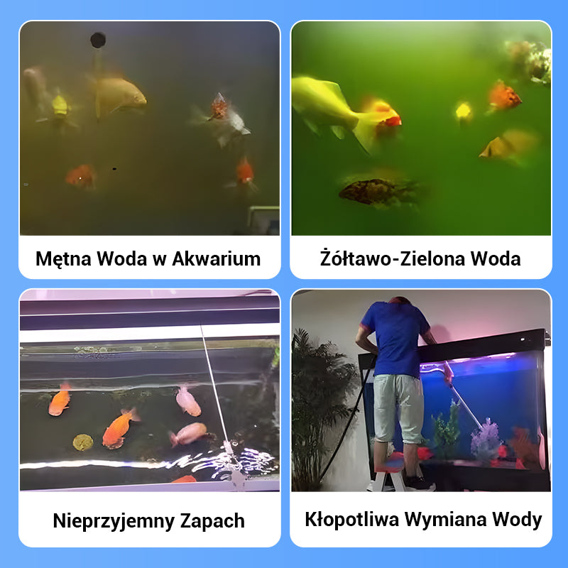 ♻️ Silna tabletka do oczyszczania wody w akwarium 🌿