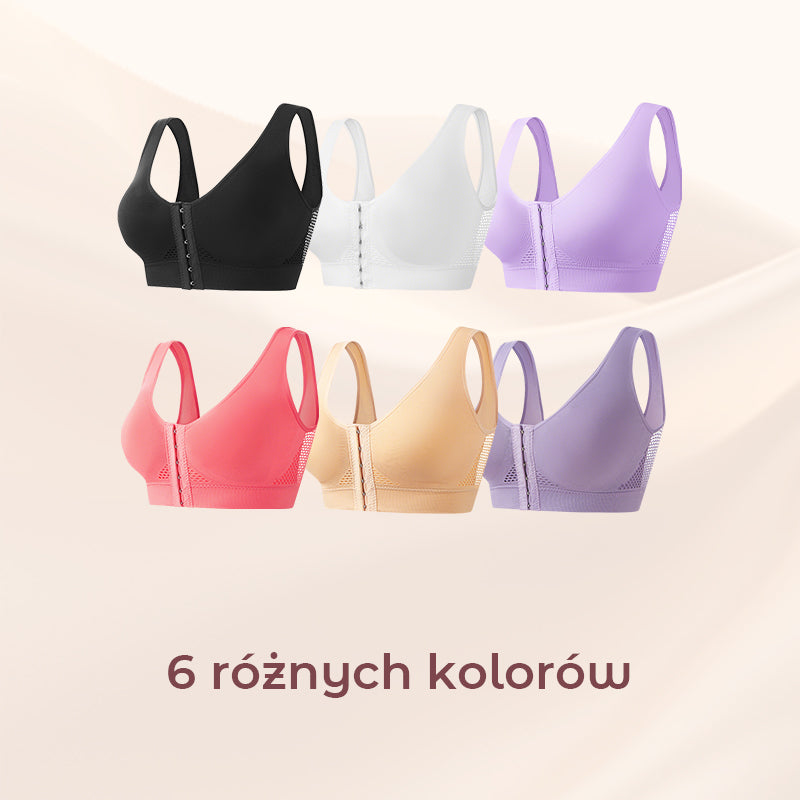 🔥【1+1 gratis】Biustonosz damski bez fiszbin z zapięciem z przodu💁♀️