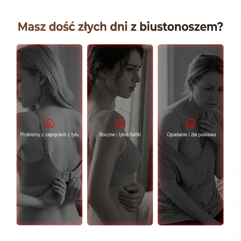 💞Biustonosz podnoszący i modelujący zapewniający komfort