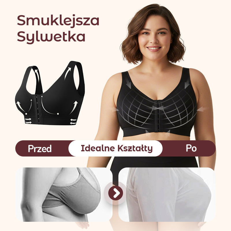 🔥【1+1 gratis】Biustonosz damski bez fiszbin z zapięciem z przodu💁♀️