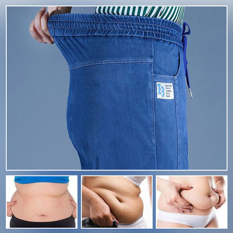 🔥2025 Gorąca wyprzedaż🔥Slim casual straight ice silk jeans👖