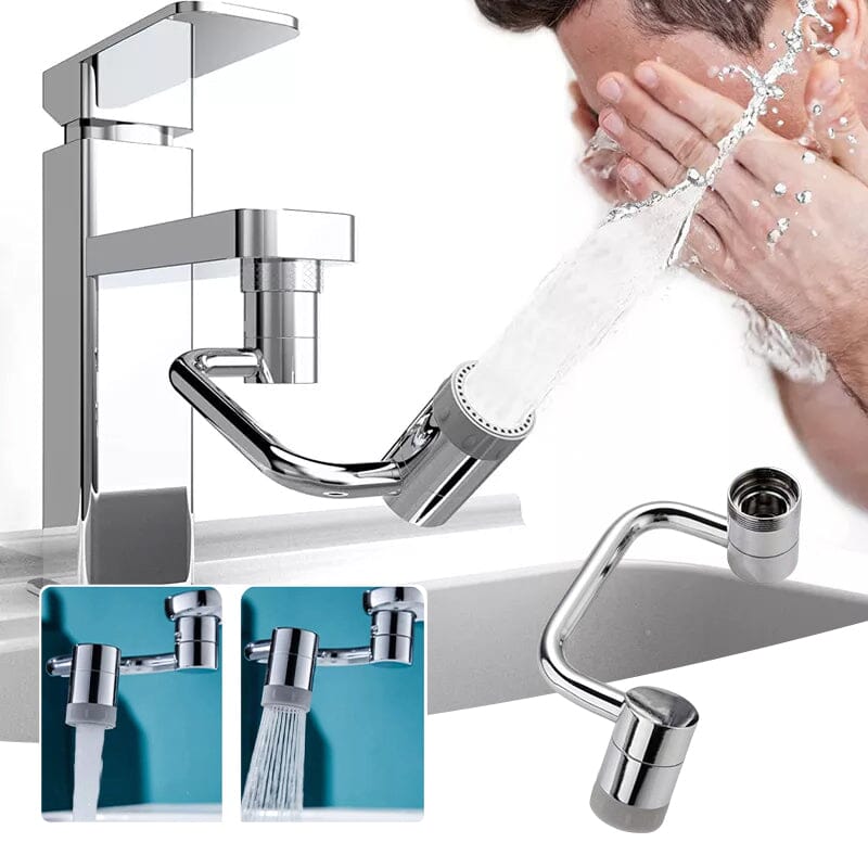 🚰 Ulepsz swoją rutynę prania - ✨ TTZZ 1080° Obrotowa przedłużka aeratora baterii - dla łatwej kontroli pod każdym kątem!