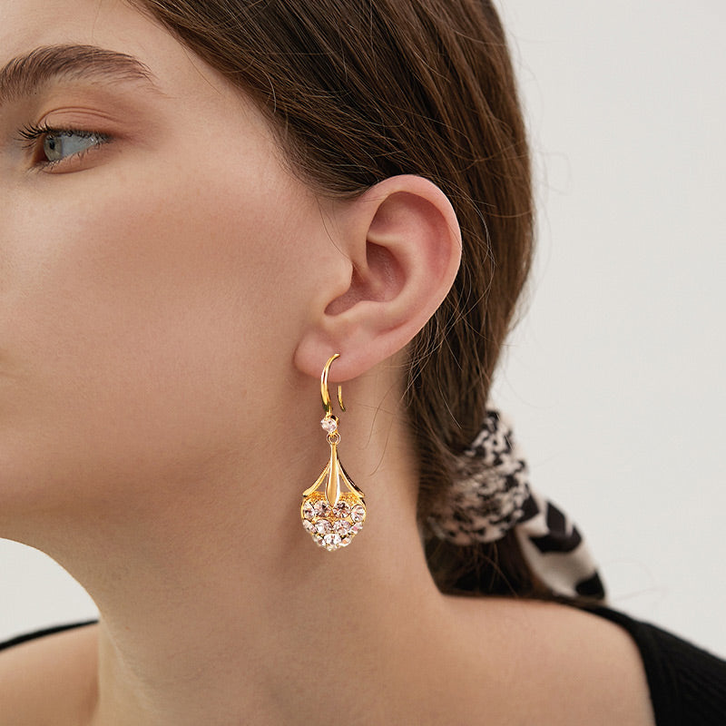 Oferta specjalna✨Kup 1 dostań 1 za darmo(2 pary)✨Nowe diamentowe kolczyki w kształcie serca