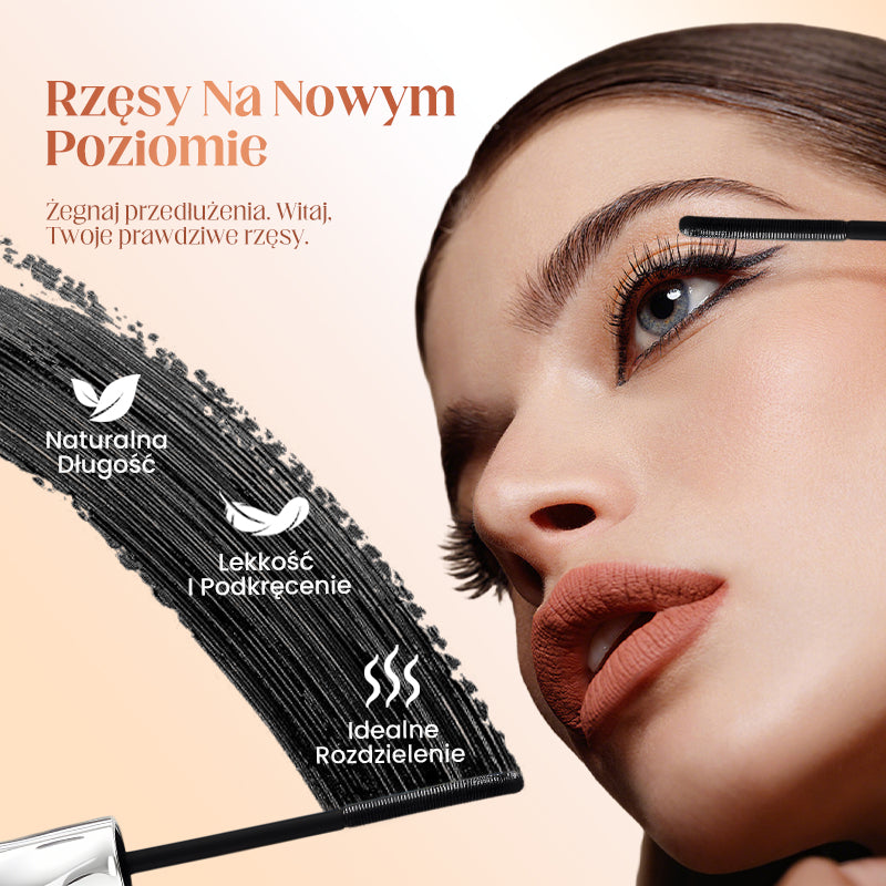 【✨1 + 1 gratis】Wodoodporny tusz do rzęs z włóknami