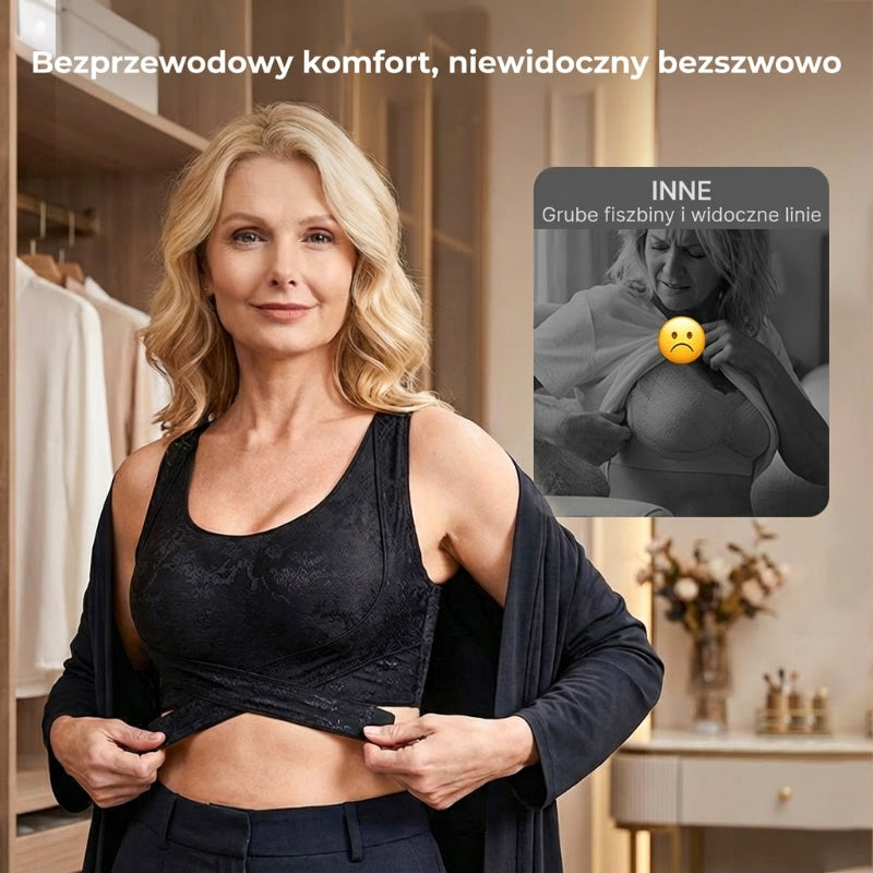 💞Biustonosz podnoszący i modelujący zapewniający komfort