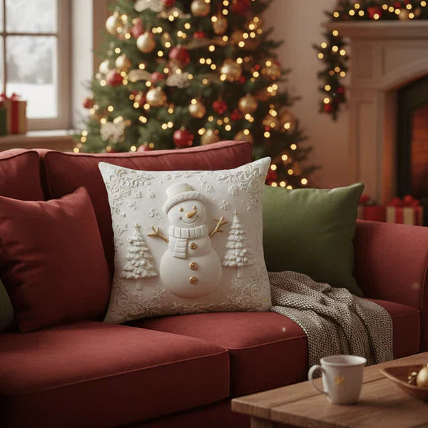 🎄Eleganckie świąteczne poszewki na poduszki(🔥🔥🔥Kupując zestaw czterech sztuk, oszczędzasz więcej.)