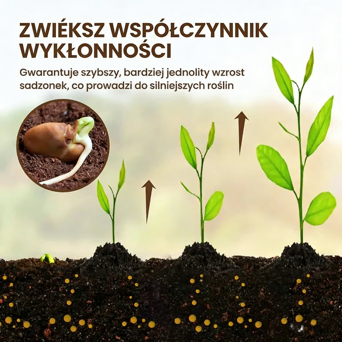🌱 Środek Spulchniający Gleby – Żyzność i Zdrowie Roślin w Każdej Donicy! ✨