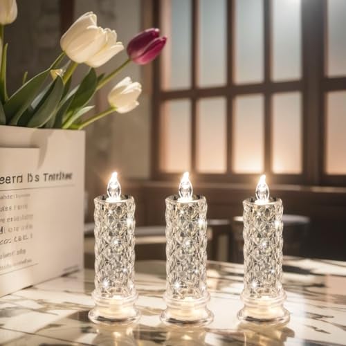【🎄Kup 1 i otrzymaj 1 gratis 】🎅 Świeczki LED bez płomienia – bezpieczne, trwałe i pełne świątecznej radości ✨🕯️