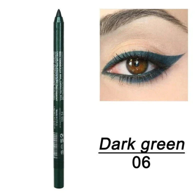 Długotrwały kolorowy eyeliner