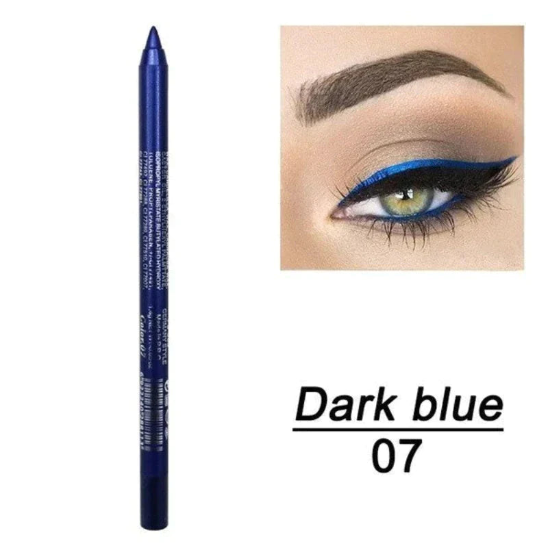 Długotrwały kolorowy eyeliner