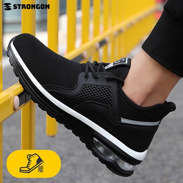 STRONGON® – WZMOCNIONE WYTRZYMAŁE SNEAKERSY MĘSKIE ZE STALOWYM NOSKIEM