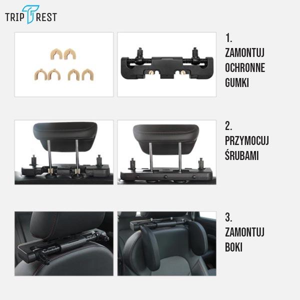 TRIPREST® – ERGONOMICZNE OPARCIE NA GŁOWĘ I SZYJĘ