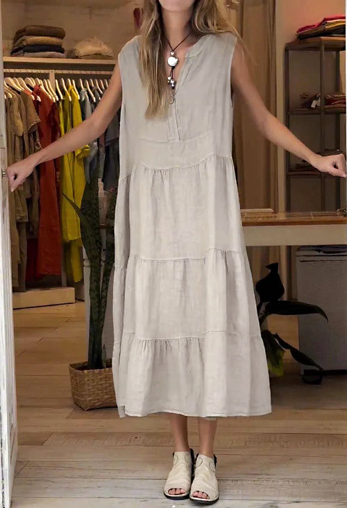 👗nowe bawełniane sukienki plus size w stylu vintage