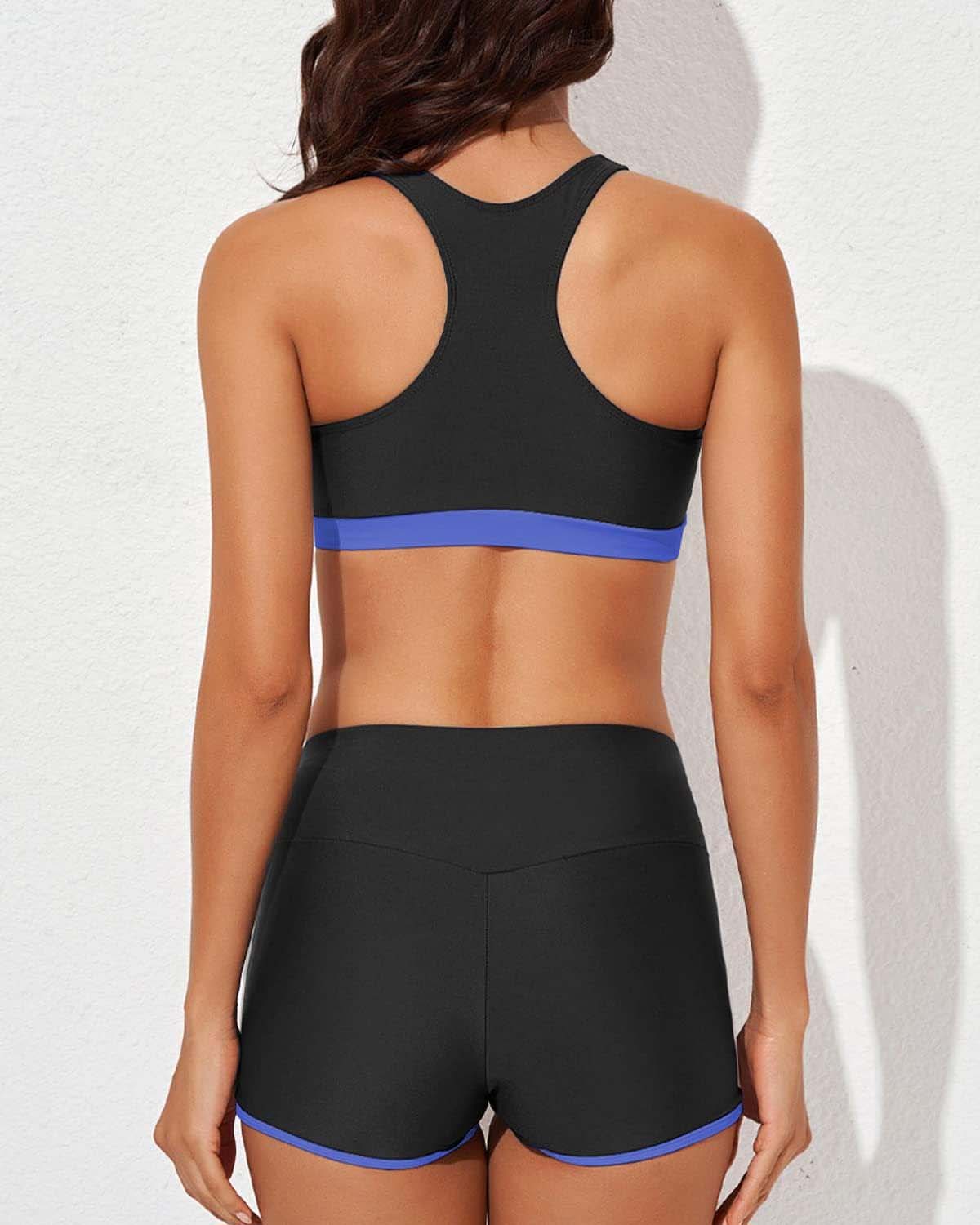 🏖️ Gorąca letnia wyprzedaż – 50% OFF! 💝✨ Kobiecy wygodny zestaw bikini 3-częściowy z nadrukiem