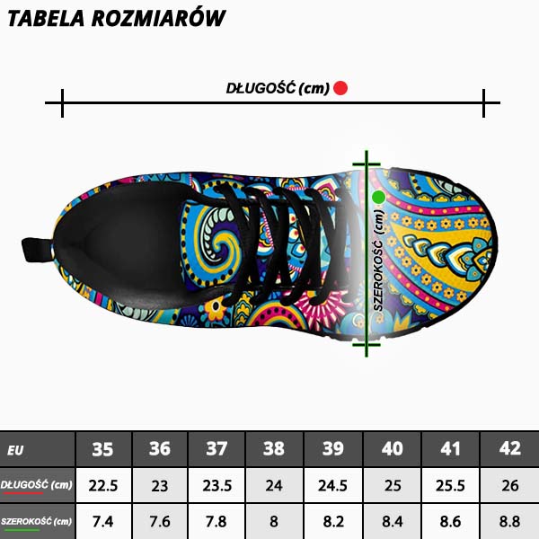 BOHOSTEP™ - KOLOROWE DAMSKIE BUTY
