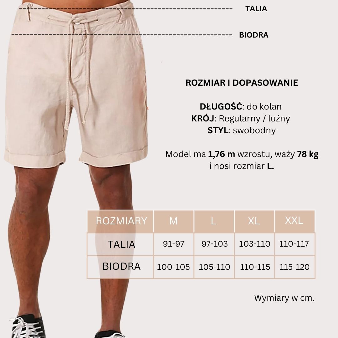 SUMMERCHILL™ - LEKKIE MĘSKIE SPODENKI