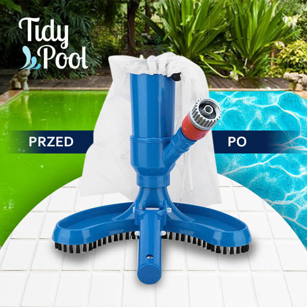 TIDYPOOL™ – PODWODNY ODKURZACZ DO CZYSZCZENIA BASENÓW