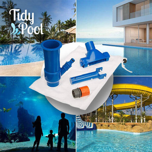 TIDYPOOL™ – PODWODNY ODKURZACZ DO CZYSZCZENIA BASENÓW