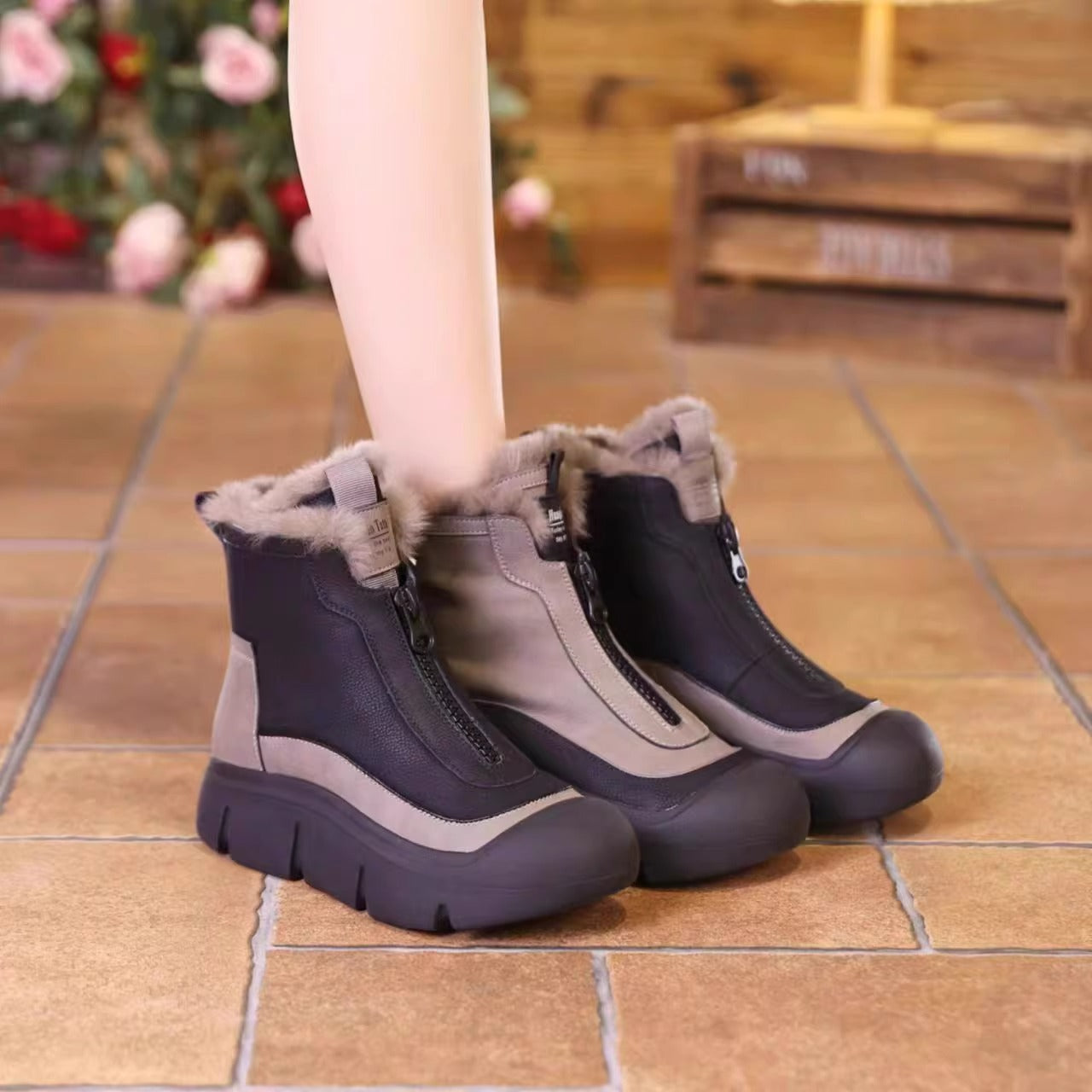 WARMSTEP – WYSOKIE BUTY ZIMOWE DAMSKIE