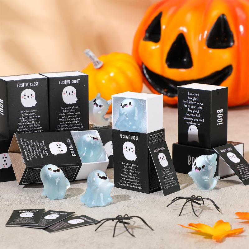 🎃👻Świecące w ciemności figurki mini duchów