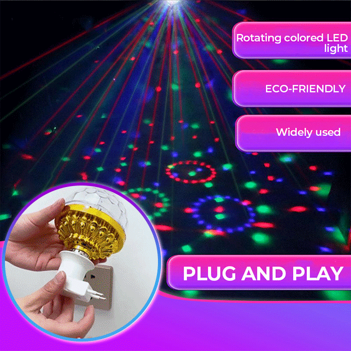【🎅Świąteczna oferta przedsprzedaży】Kryształowa magiczna kula LED