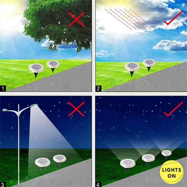 LIGHTSON®: LED LAMPA SOLARNA 1X
