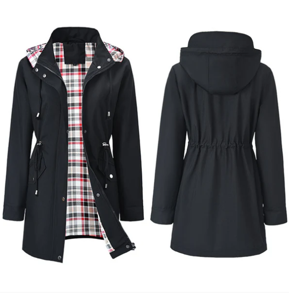 💗🧥Najlepsza wodoodporna kurtka w kratę🍃