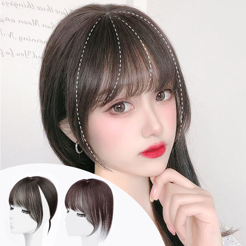 【✨Idealny prezent】💁♀️Delikatne grzywki do przedłużania włosów