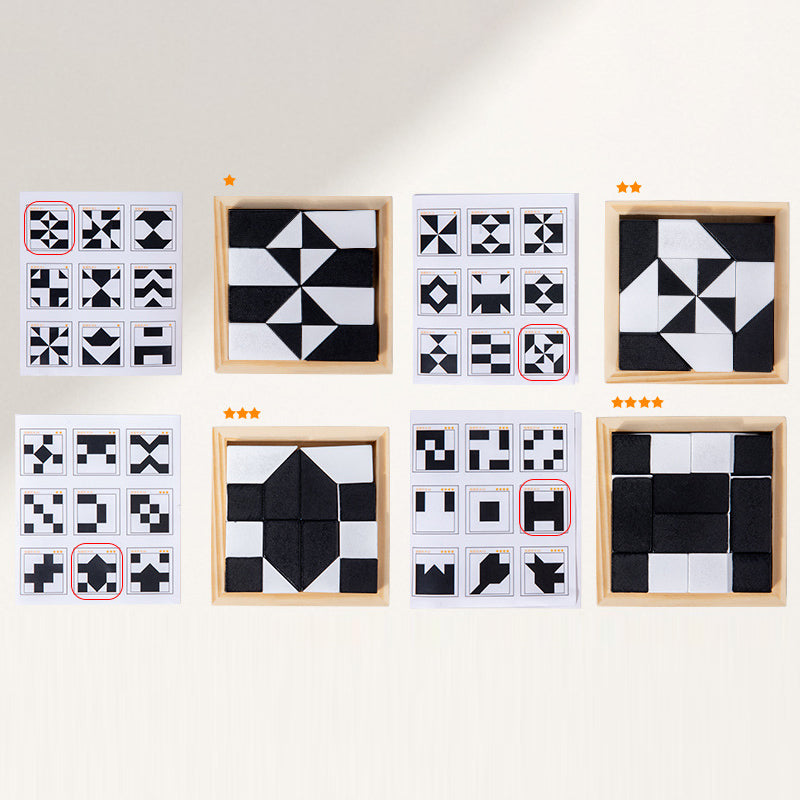 ✨Puzzle ukryte klocki💞 Interaktywna gra planszowa rodzic-dziecko
