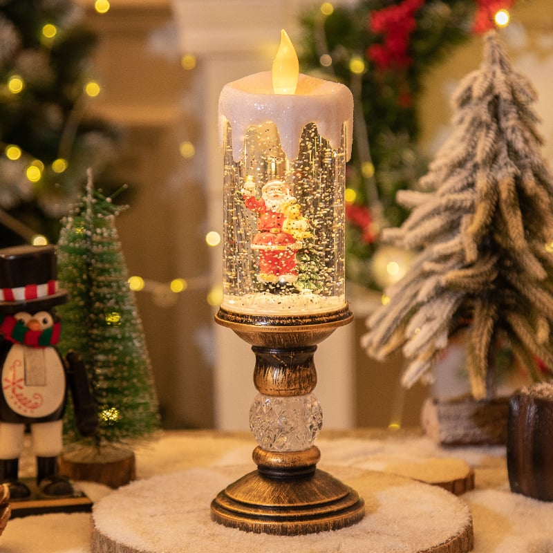 🎅Lampka nocna świeca bożonarodzeniowa🕯️