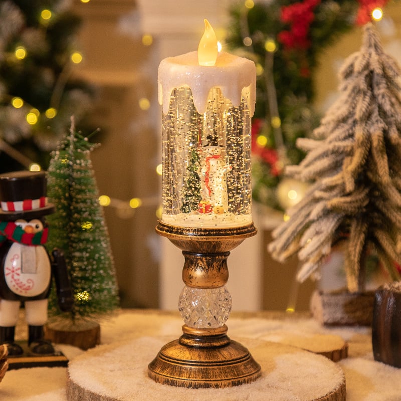🎅Lampka nocna świeca bożonarodzeniowa🕯️