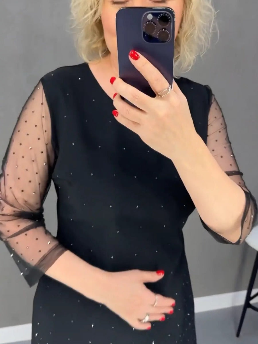 【S-3XL】Jesienna i zimowa modna sukienka