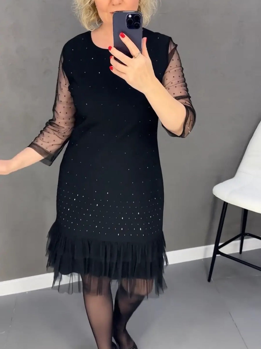 【S-3XL】Jesienna i zimowa modna sukienka