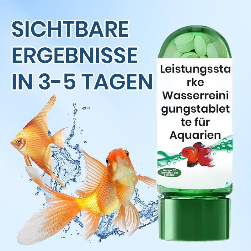 🐠🌿Wydajna tabletka do oczyszczania wody w akwarium