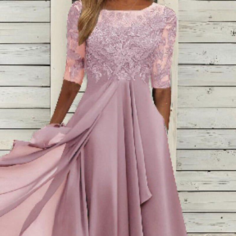 💖Elegancka sukienka z haftem