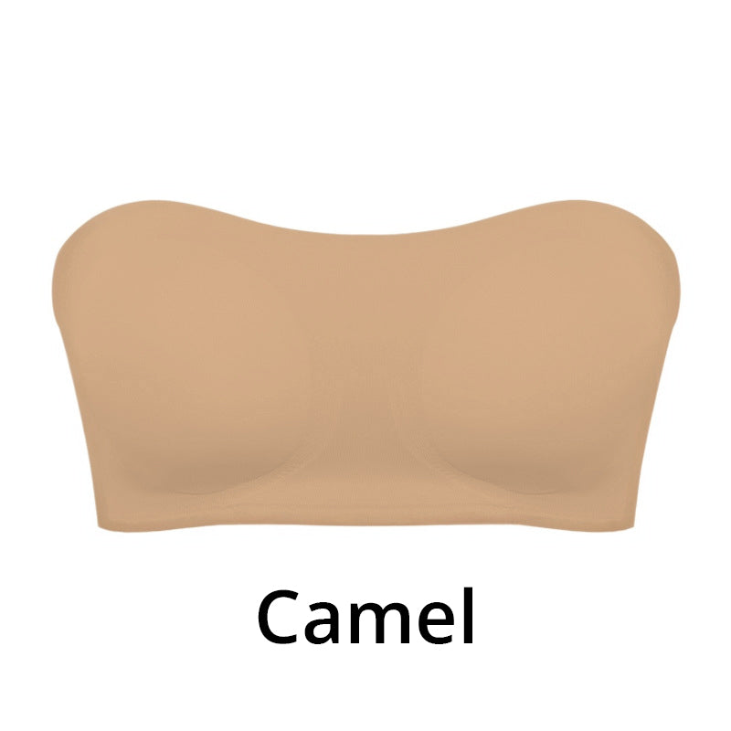 🔥👙Damski biustonosz bez ramiączek z antypoślizgowym zapięciem krzyżowym