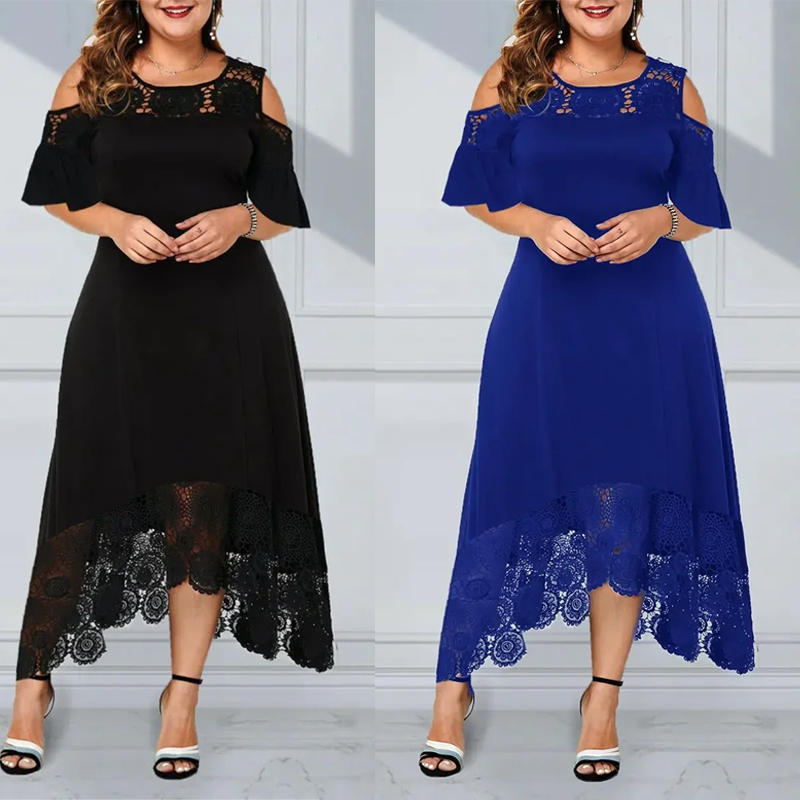 👗Elegancka koronkowa sukienka
