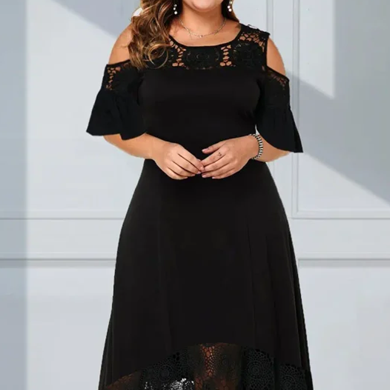 👗Elegancka koronkowa sukienka