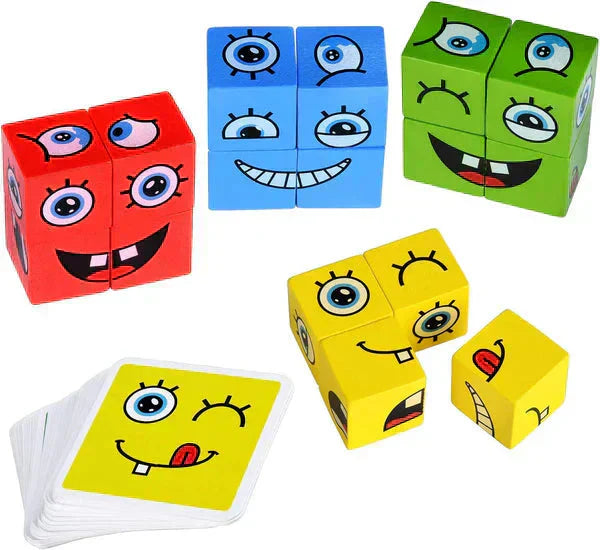 🎁 Logiczna gra rodzinna zmieniająca twarze🧩