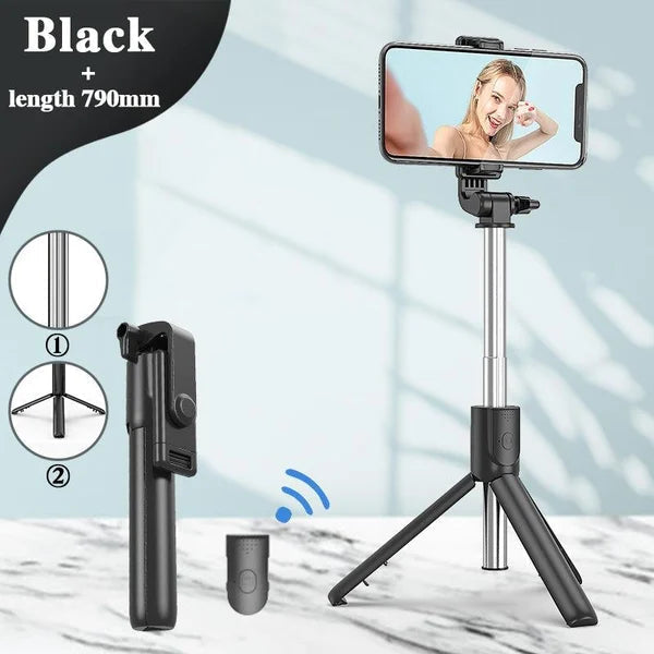📸🌀Nowy wielofunkcyjny kij do selfie 6 w 1 z Bluetooth