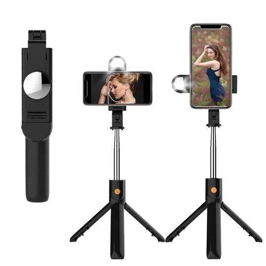 📸🌀Nowy wielofunkcyjny kij do selfie 6 w 1 z Bluetooth
