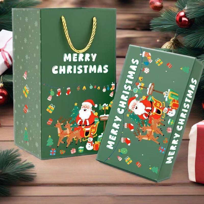 🎅 Unikalne składane pudełko na prezent świąteczny typu pop-up 🎄🎁