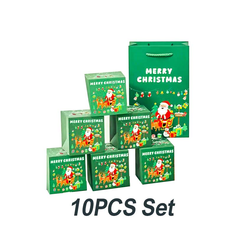 🎅 Unikalne składane pudełko na prezent świąteczny typu pop-up 🎄🎁