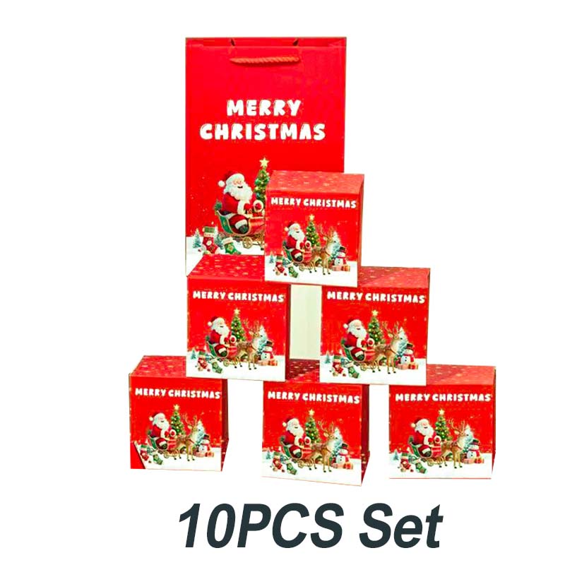 🎅 Unikalne składane pudełko na prezent świąteczny typu pop-up 🎄🎁